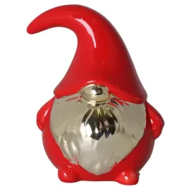 ceramiczny-skrzat-czerwono-zloty-11cm
