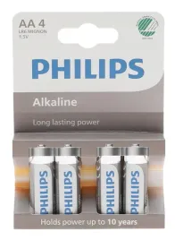 baterie-alkaliczne-zestaw-4-sztuki-philips-bateria-x4-paluszki-lr6-r6-aa