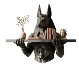 polka-scienna-egipski-anubis-czarny-mat-typ-przedmioty-gotowe