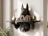 polka-scienna-egipski-anubis-czarny-mat-stan-nowy-stan-opakowania-oryginalne