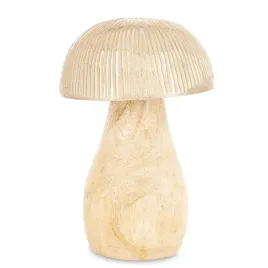 figurka-dekoracyjna-grzyb-drewniano-metalowa-brazowo-zlota-13x9x9-cm
