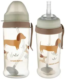 canpol-babies-bidon-niekapek-z-rurka-i-odwaznikiem-350ml-pieski-9-m