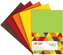 arkusze-piankowe-forest-a4-5-arkuszy-happy-color