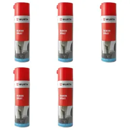 silikon-spray-500-ml-wurth-zestaw-5-szt