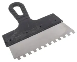 szpachelka-malarska-200mm-zebata-8x8-stalowa-do-kleju-i-zapraw