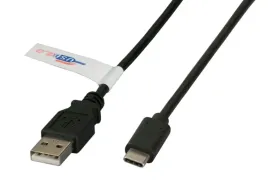 efb-elektronik-k5258sw-1-kabel-usb-usb-2-0-1-m-usb-a-usb-c-czarny