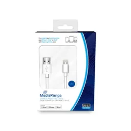 mediarange-mrcs178-kabel-lightning-1-m-bialy