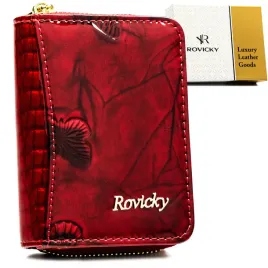 czerwony-portfel-damski-ze-skory-naturalnej-z-systemem-rfid-zamykany-suwak