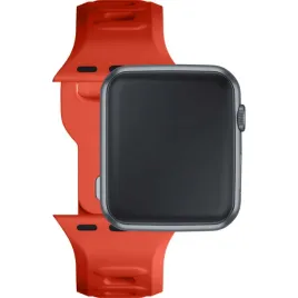 42-44-45-49-mm-red-3mk-silicone-watch-strap-for-apple