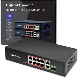 switch-niezarzadzalny-qoltec-przelacznik-sieciowy-fast-ethernet-8x-rj45-poe