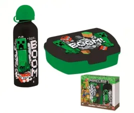 bidon-sniadaniowka-minecraft-zestaw