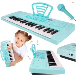 pianinko-na-baterie-organy-duzo-funkcji-37-klawiszy-niebieskie-z-mikrofonem