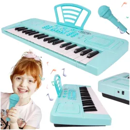 organy-pianinko-na-baterie-z-mikrofonem-duzo-funkcji-37-klawiszy-niebieskie