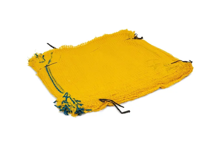 Worki Raszlowe 42x60cm z zaciągiem, 10-15kg | żółty jasny cytrynowy