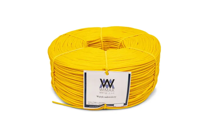 Wężyk sadowniczy 3x0.5mm żółty 5kg Wimar