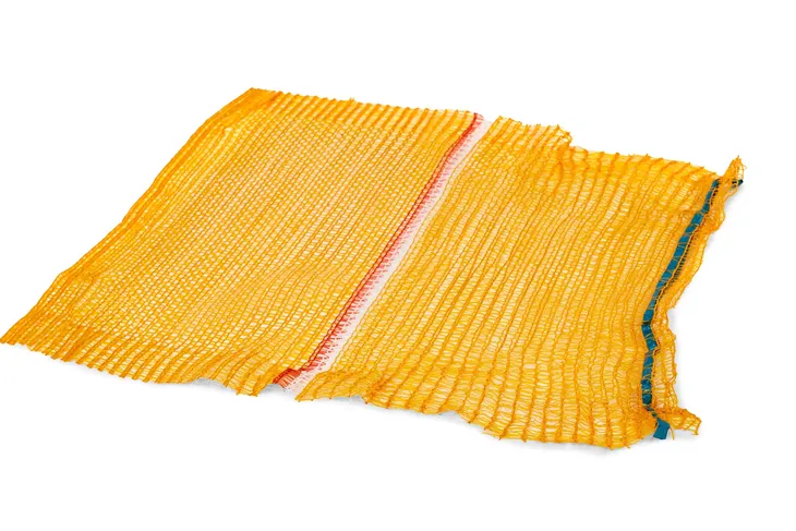 worki raszlowe 15kg 42x60cm z flagą PL oranż pomarańcz 100szt na ziemniaki