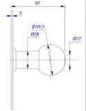 uniwersalny-uchwyt-scienny-do-platform-rowerowych-wysokosc-produktu-0-cm