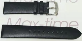pasek-czarny-gladki-atlantic-71360-41-1gmn1-22mm