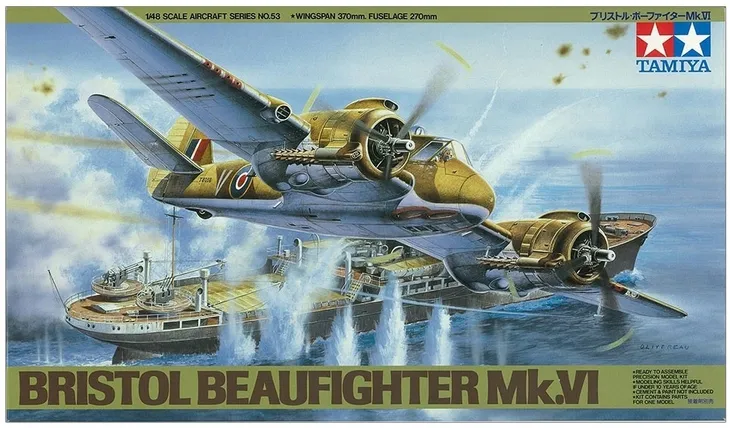 Tamiya 61053 Bristol Beaufighter Mk.VI 1:48 model samolotu