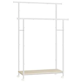 songmics-wieszak-stojak-na-ubrania-na-kolkach-985x156cm-bezowo-bialy