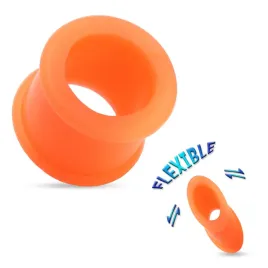 tunel-uv-8mm-silikonowy-swiecacy-pomaranczowy-piercing4u