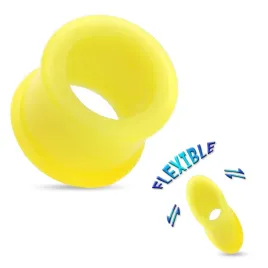 piercing4u-tunel-uv-silikonowy-8mm-swiecacy-zolty