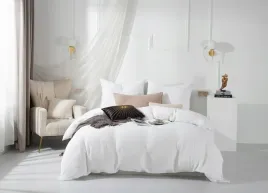 posciel-bawelniana-140x200-muslin-biala-jednobarwna