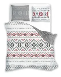 posciel-flanelowa-160x200-pure-flannel-szara-czerwona-swiateczna-faro