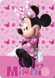 koc-polarowy-100x140-myszka-minnie-rozowy-220g-m2-faro