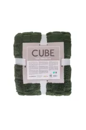 koc-narzuta-150x200-cube-zielony-kratka-260-g-m2-sherpa