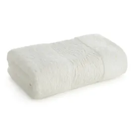 recznik-alba-50x90-kremowy-z-ozdobna-bordiura-przetykana-blyszczaca-nicia