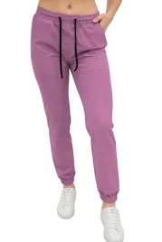joggery-medyczne-winogronowe-casual-premium-roz-xs