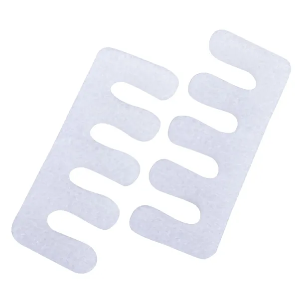 Separatory piankowe do pedicure Białe 40 par EKO HIGIENA