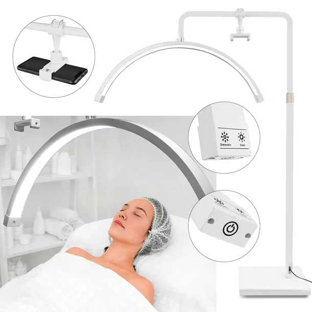 Lampa Kosmetyczna Podłogowa Clavier Moonlit F 5 Gen 135-180/70cm Stojąca