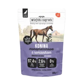 wiejska-zagroda-konina-monoproteinowa-500g-mokra-karma-dla-psa-saszetka