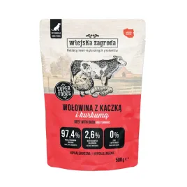 wiejska-zagroda-wolowina-z-kaczka-500g-mokra-karma-dla-psa-saszetka