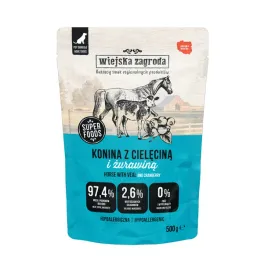 wiejska-zagroda-konina-z-cielecina-500g-mokra-karma-dla-psa-saszetka
