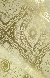 tapeta-satynowy-ornament-zielona-winylowa-na-papierze