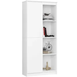 duzy-regal-mlodziezowy-bialy-8-polek-1-drzwi-80-cm