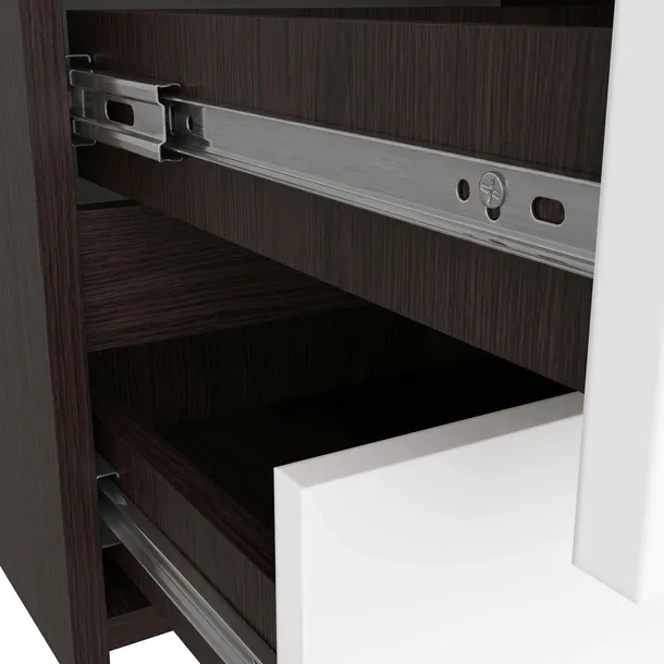biurko-komputerowe-mlodziezowe-do-pokoju-wenge-3-biale-szuflady-124-cm-szerokosc-przestrzeni-na-nogi-53-cm