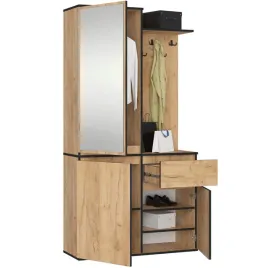 szafa-do-przedpokoju-z-lustrem-entro-95-cm-duza-garderoba-wieszaki-craft