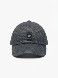 czapka-z-daszkiem-unisex-szara-przewiewna-siatkowa-regulowana