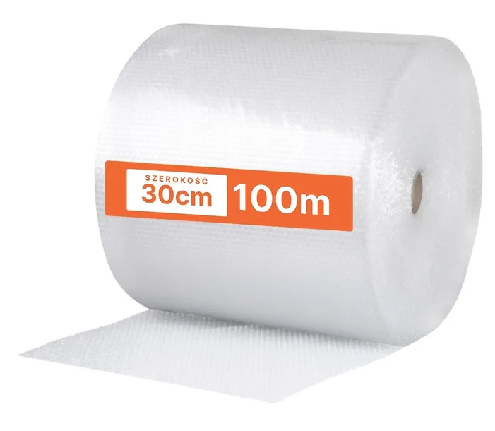 FOLIA BĄBELKOWA B1 30cm / 100m OCHRONNA PĘCHERZYKOWA PAKOWA NAWÓJ 100mb