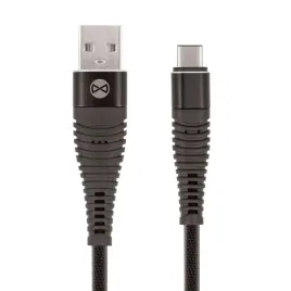 forever-kabel-shark-usb-usb-c-10-m-2a-czarny
