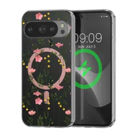 etui-kwmobile-pixel-10-pro-xl-przezroczyste-z-magsafe-polne-kwiaty