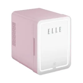 mini-lodowka-z-lusterkiem-do-makijazu-led-elle-4l-fioletowa