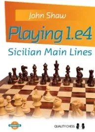 playing-1-e4-sicilian-main-lines-by-john-shaw-miekka-okladka
