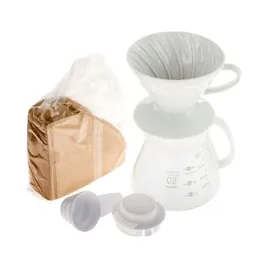 dripper-hario-v60-pot-white-serwer-filtry-zestaw-startowy-do-parzania-kawy