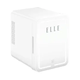 mini-lodowka-na-kosmetyki-elle-makeup-mirror-4l-led-biala-z-lusterkiem