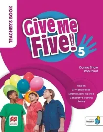 give-me-five-5-ksiazka-nauczyciela-kod-dostepu-do-cyfrowej-ksiazki-nauczyciela-w-teacher-app-i-ap-donna-shaw-rob-sved